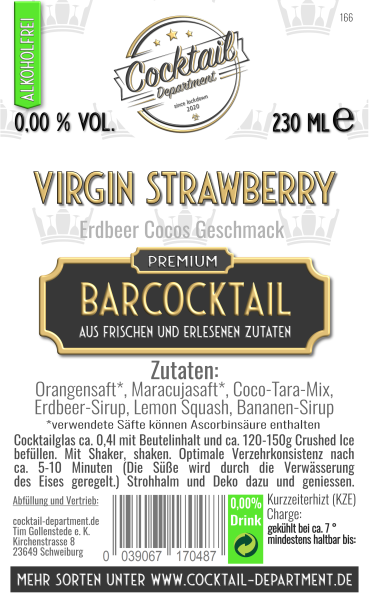 Virgin Colada Cocktail